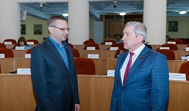 Заседание Законодательного Собрания Оренбургской области